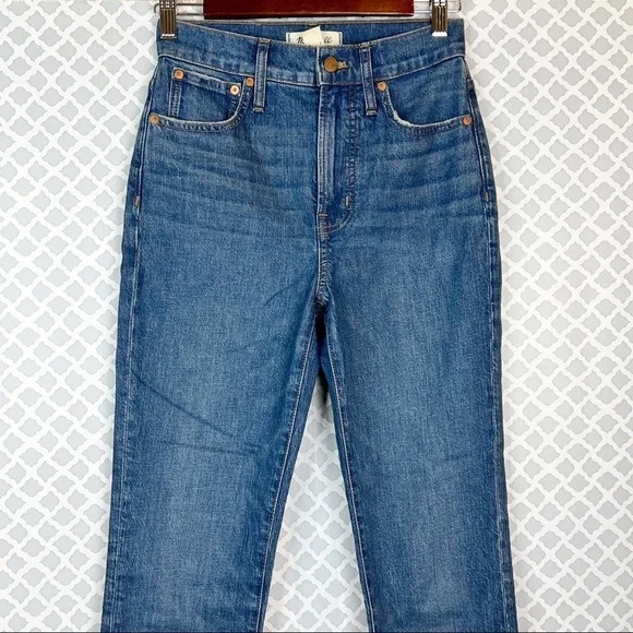 NWOT Madewell The Perfect Vintage Full-Length Jean in Sanderson Wash - Picture 3 of 13